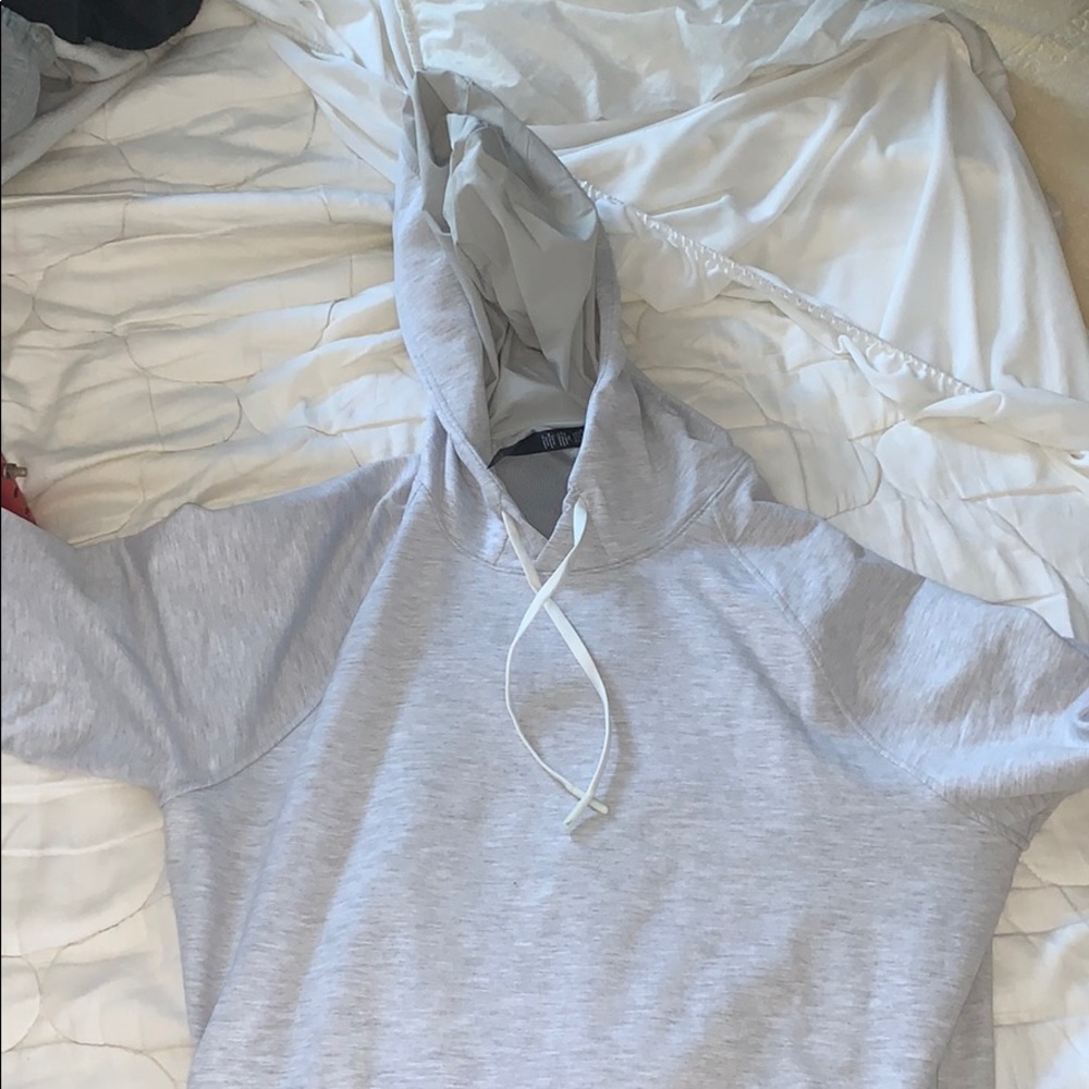 City sweat pullover hoodie grey M brand new